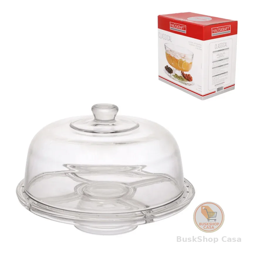 Centro De Mesa de Vidro Petisqueiras Boleira Saladeira Fruteira 30cm
