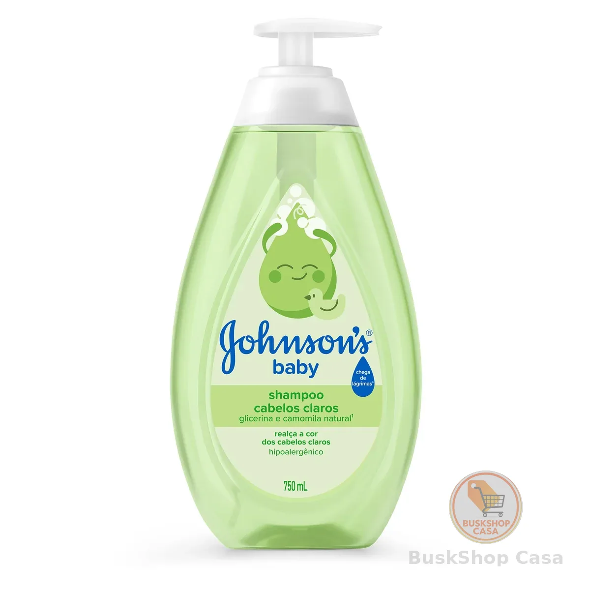 Johnson's Baby Shampoo Para Bebê Para Cabelos Claros, 750ml