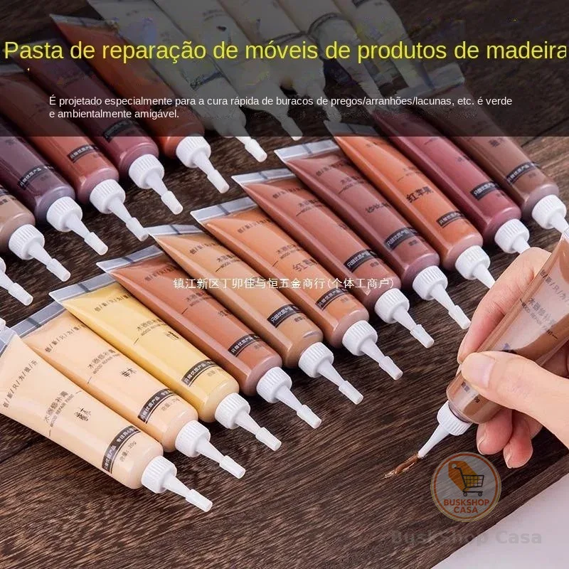 Múltiplas Cores Móveis de Madeira Reparo de Móveis Pasta / Canetas de Reparo para Reparo de Móveis Riscas de Tinta de Superfície