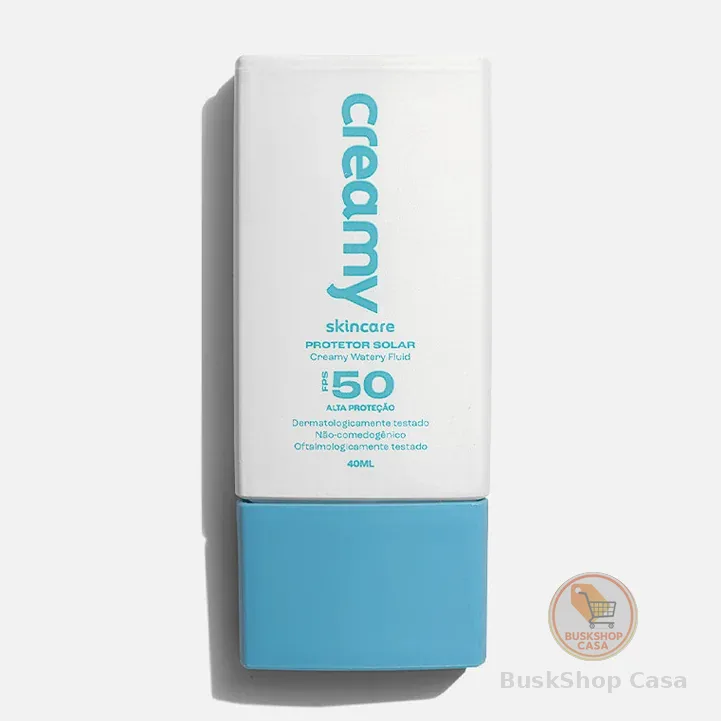 Protetor Solar Watery Fluid FPS 50 | Creamy