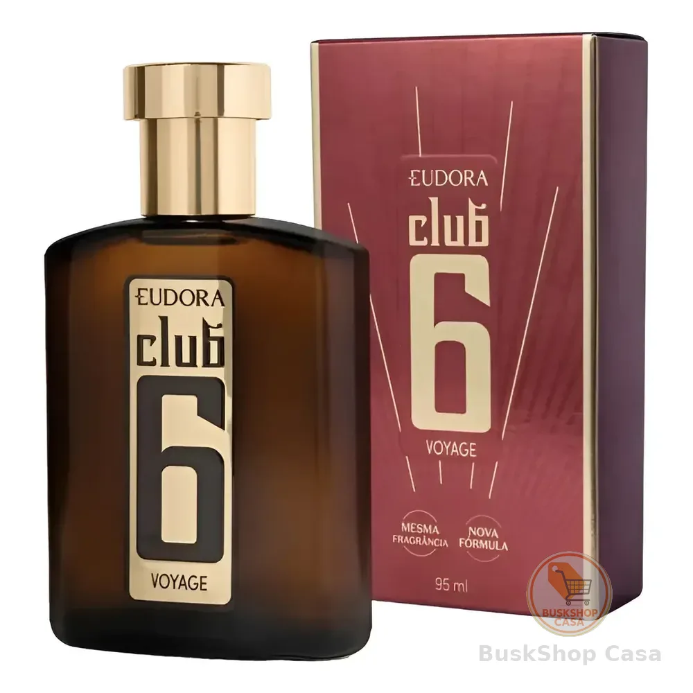 Club 6 Voyage Eudora Deo Colônia 95ml Com