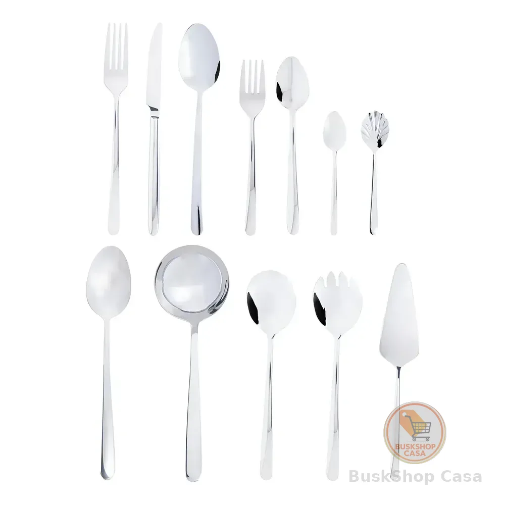 Faqueiro Wolff Viena 54 Peças Aço Inox Serve 6 Pessoas