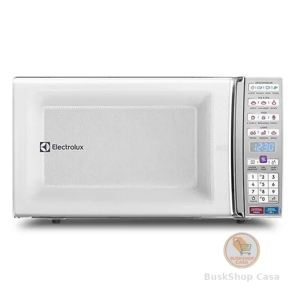 Micro-ondas Electrolux 34L Branco com Função Tira Odor e Manter Aquecido (MEO44)