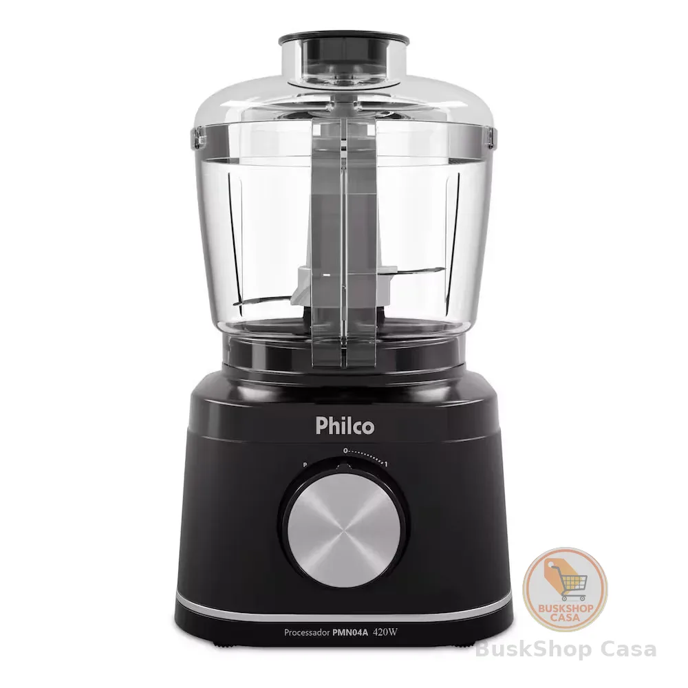Processador de Alimentos PMN04A 420W 500ml Trava de Segurança Philco
