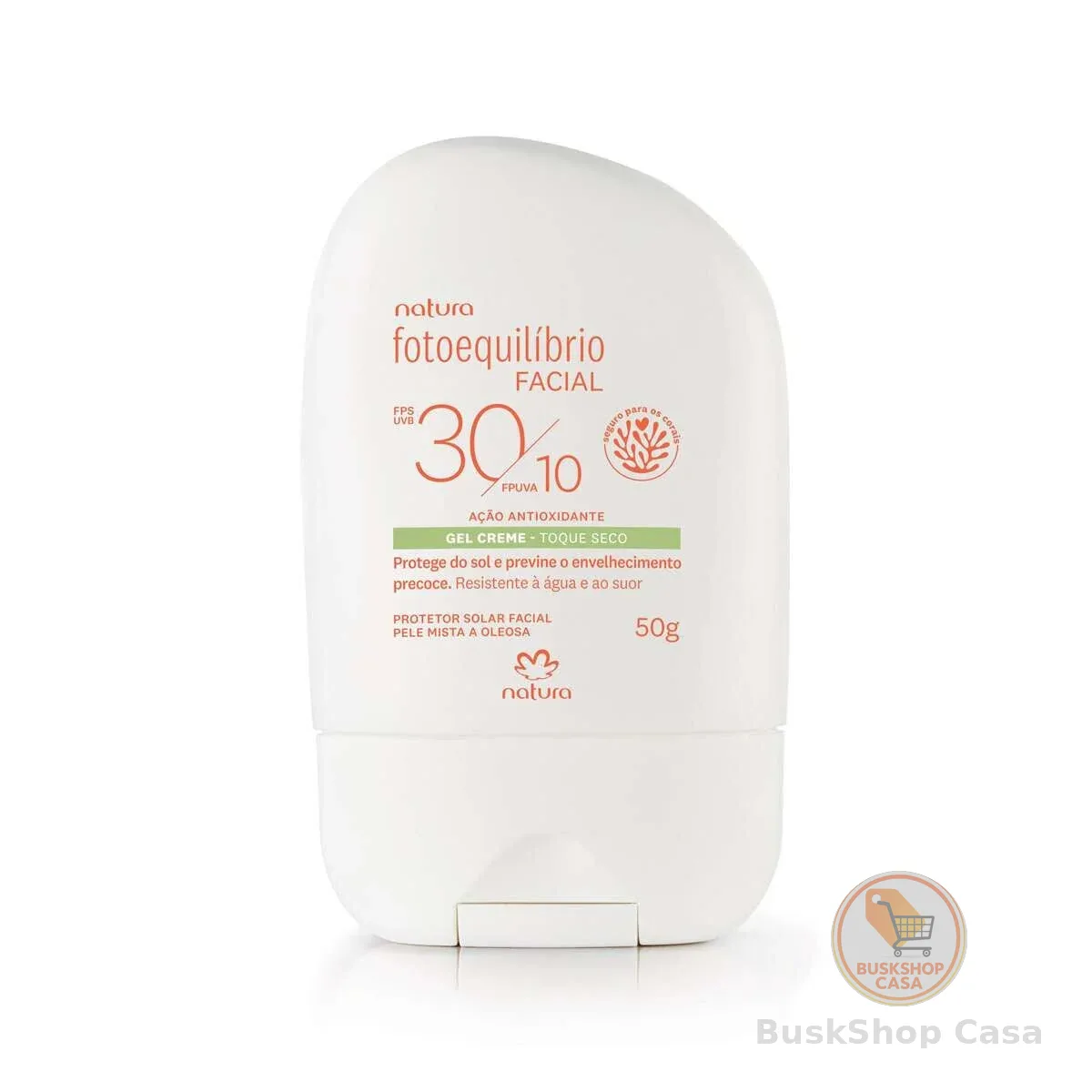 Protetor Facial Gel Creme FPS 30 FPUVA 10 Fotoequilíbrio