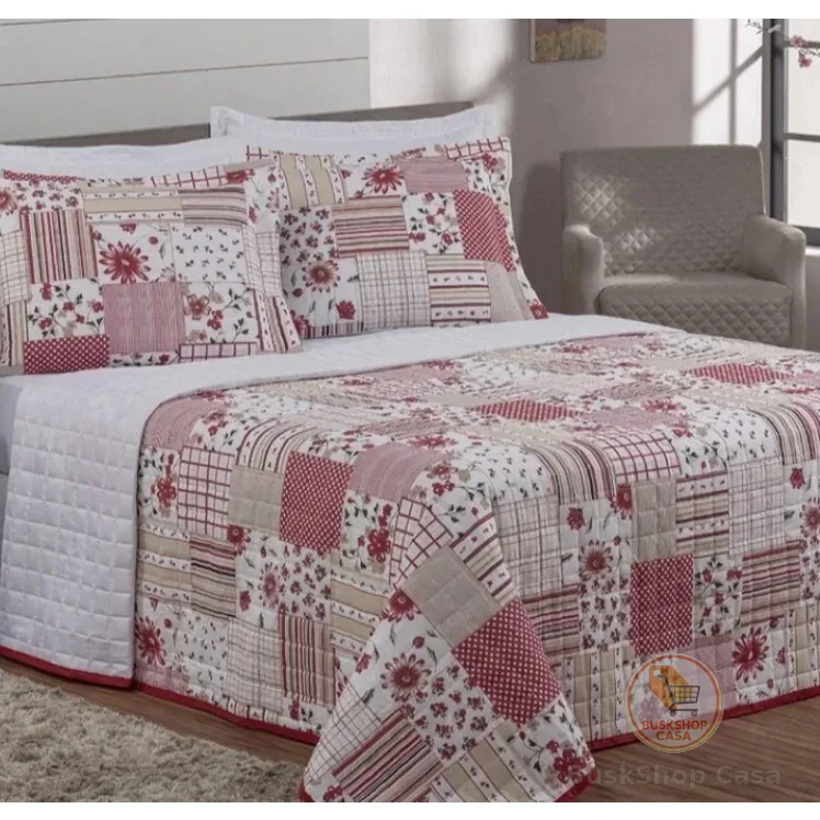 Cobre Leito Variados Estampados Matelados Face Única Casal ou Solteiro