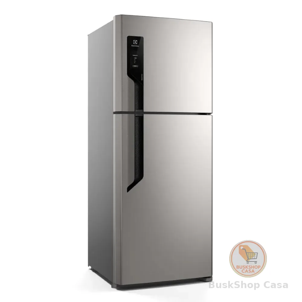 Geladeira Electrolux Frost Free 431L Efficient AutoSense Duplex Inox Look (TF70S) 127V