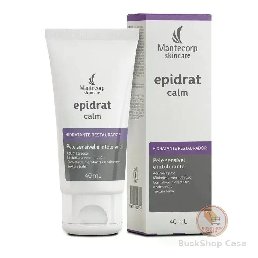 Mantecorp Hidratante Facial Epidrat Calm Restaurador - 40g Sem Fragrância