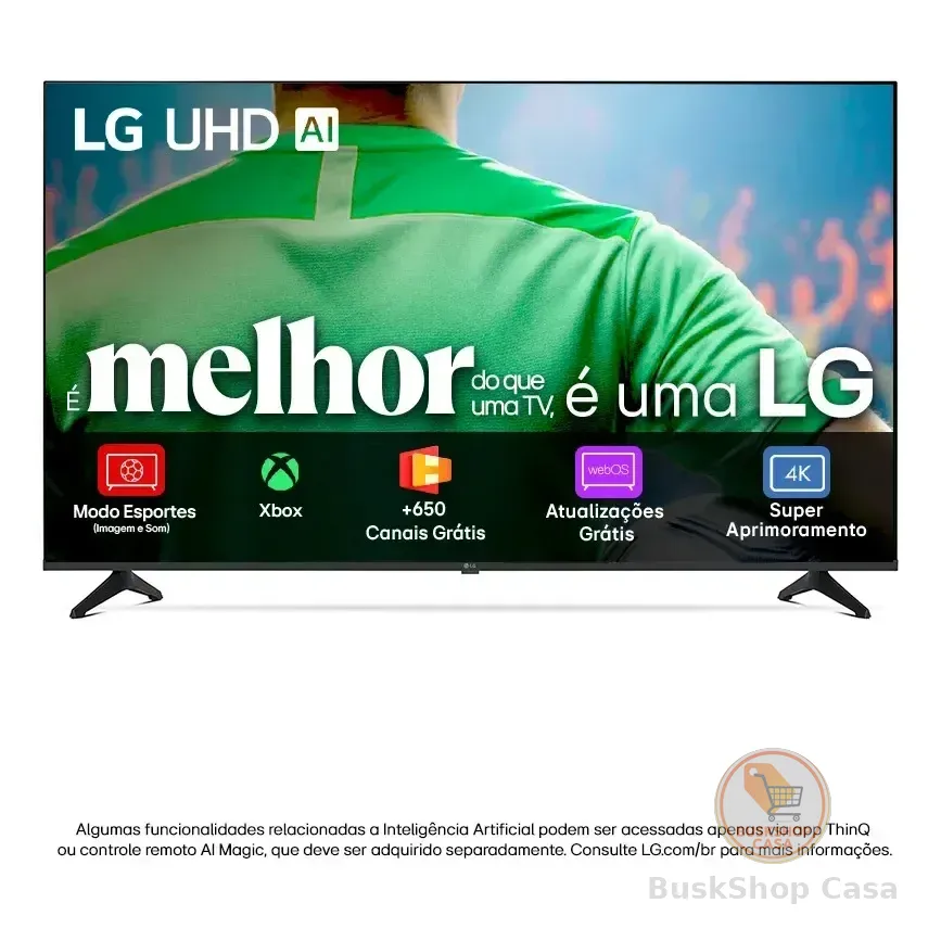 Smart Tv LG Uhd Ai Ua75 50 Polegadas Hdr10 Pro Processador 7 Ai Ger8 Webos 25