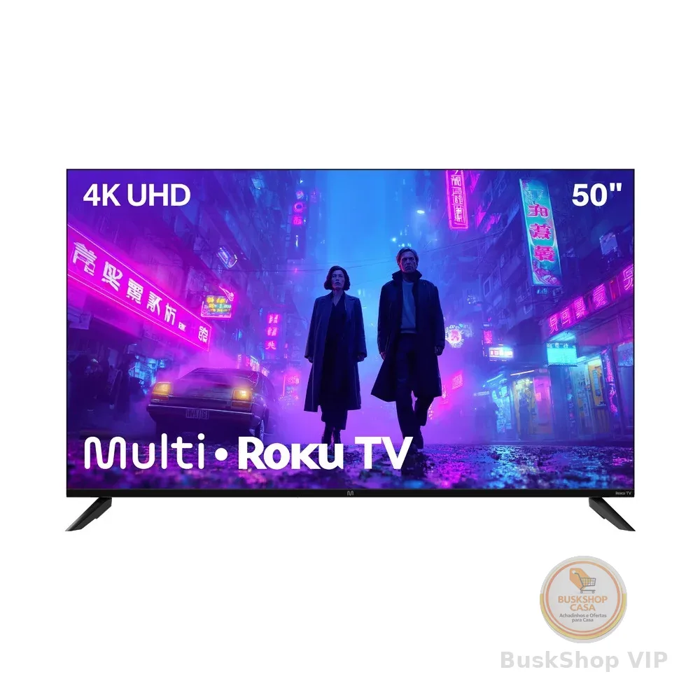 Smart TV DLED 50 4K Multi Definition  Roku 4HDMI 2USB Wi-Fi