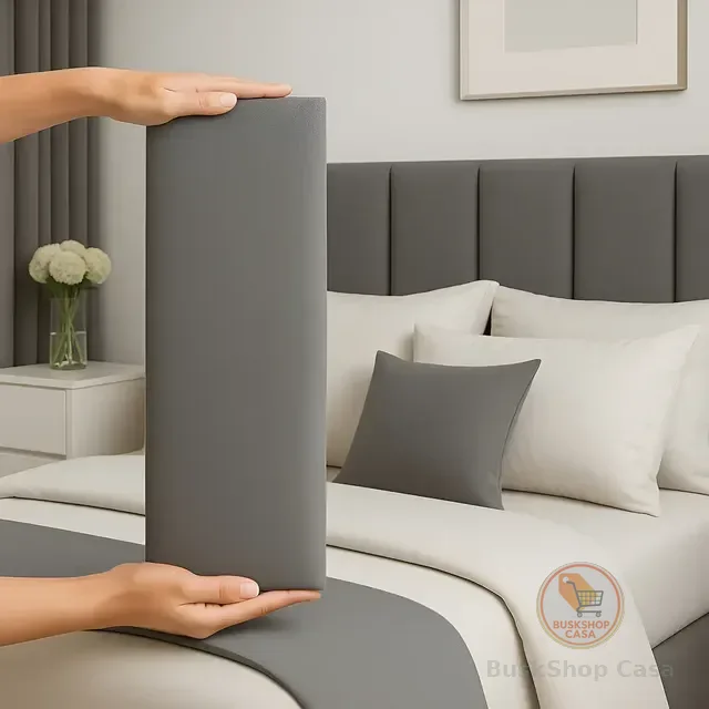 Cabeceira Queen 160cm Cama Box Kit 8 Módulos Adesivo Dubai