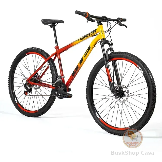 Bicicleta Aro 29 Aço Carbono Gts Pulse 24v Suspensão