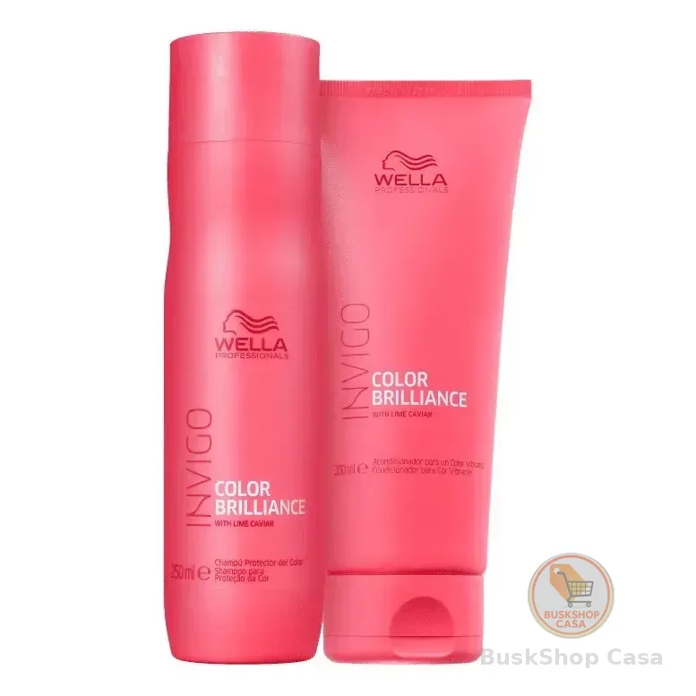 Wella Kit Invigo Brilliance Shampoo 250ml + Cond 200ml