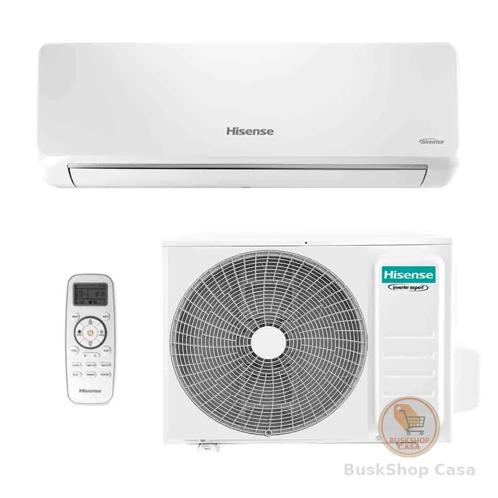 Ar Condicionado Split Inverter Hisense R-32 Hi-wall 9000 Btus Quente e Frio Wi-fi 220v