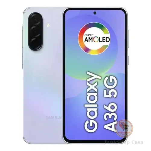 Smartphone Samsung Galaxy A36 5g 128gb 6gb Ram Câmera Tripla De Até 50mp Selfie De 12mp Ip67 Super Amoled 6.7'' Nfc Recursos Ai Android E Segurança Snapdragon - Violeta