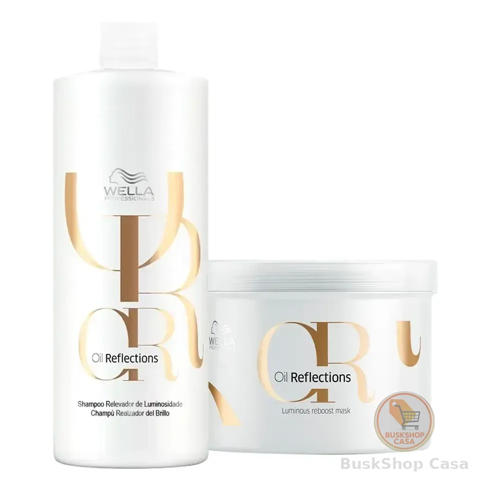 Kit Wella Professionals Oil Reflections Shampoo E Máscara
