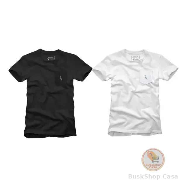 Kit 2 Camisetas Bolso Cb Pica-pau Xadrez Reserva