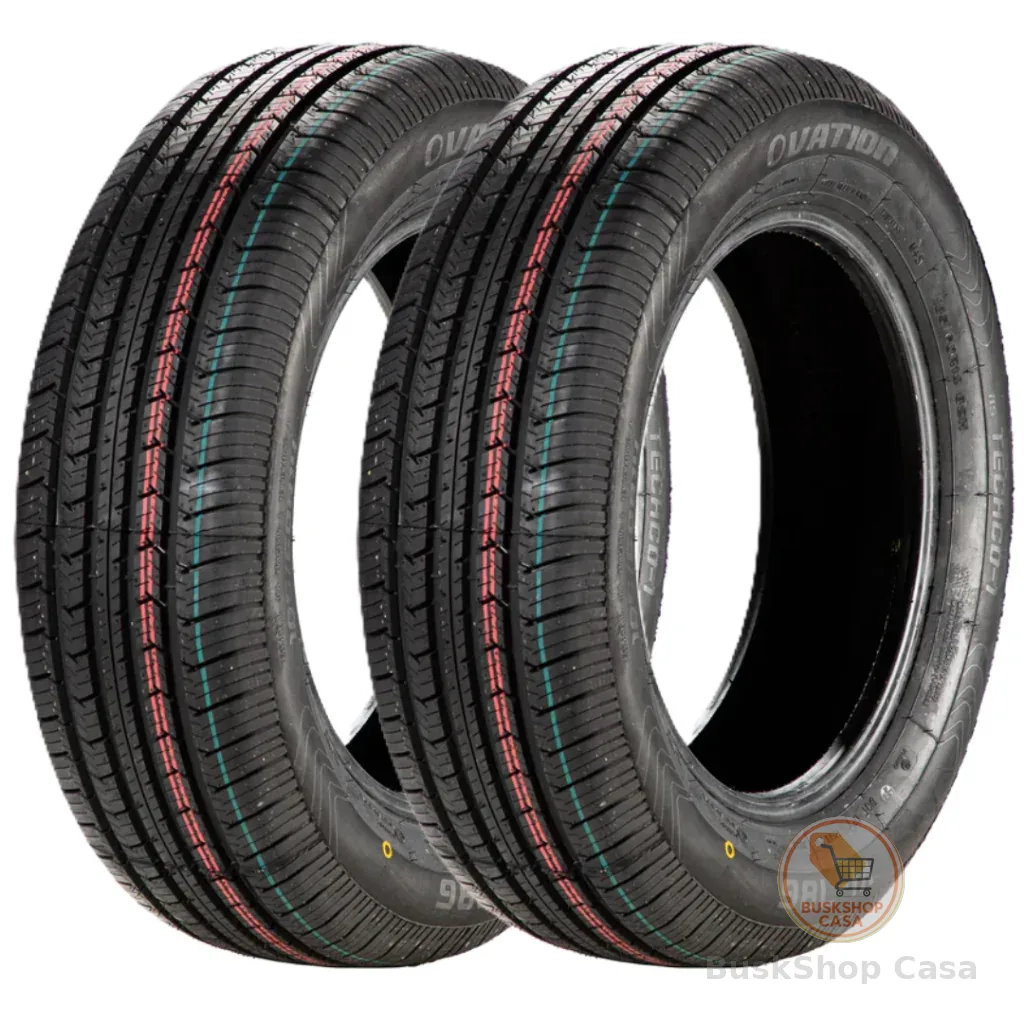 Kit 2 Pneus 185/60 R15 Ovation VI-786 84H Aro 15 Novos