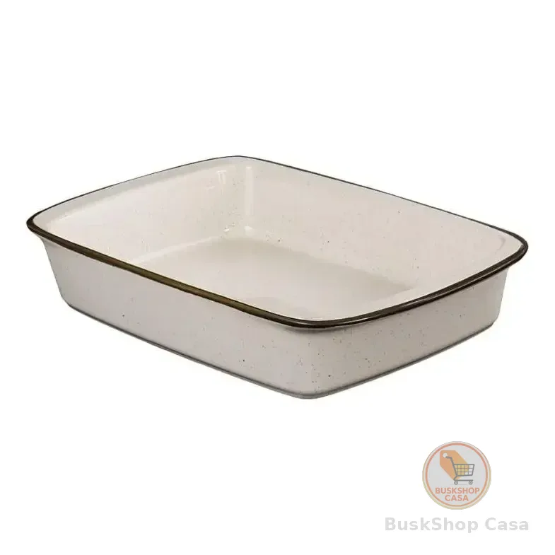 Travessa Refratária Tango 1,4 L Oxford Maresia Pequena Off White