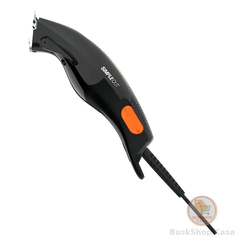 Máquina De Cortar Cabelo Cadence Simple Cut Cab181 Preto/laranja 127v