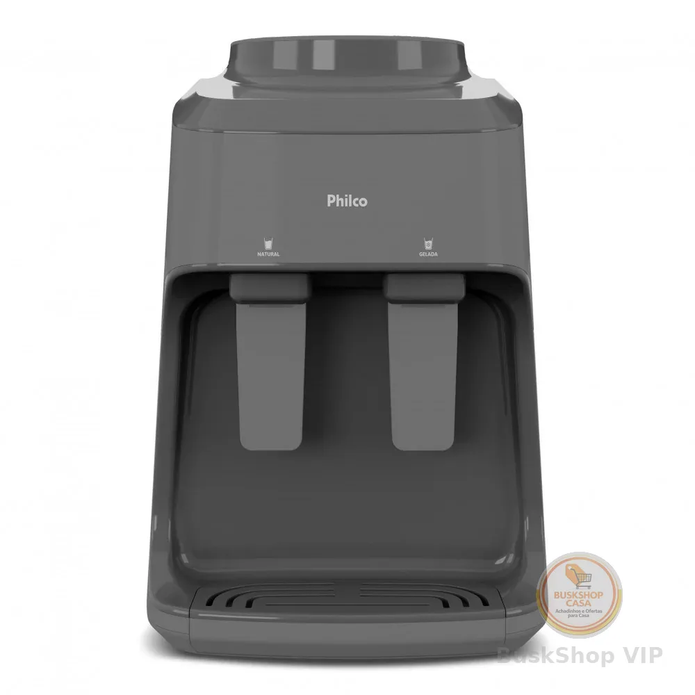 Bebedouro de mesa eletrônico água natural e gelada PBE15C Philco