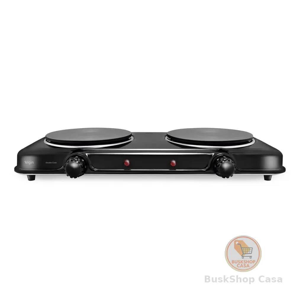 Fogão Elétrico Portátil Cooktop Elgin Double Cook 2 Bocas - 220V