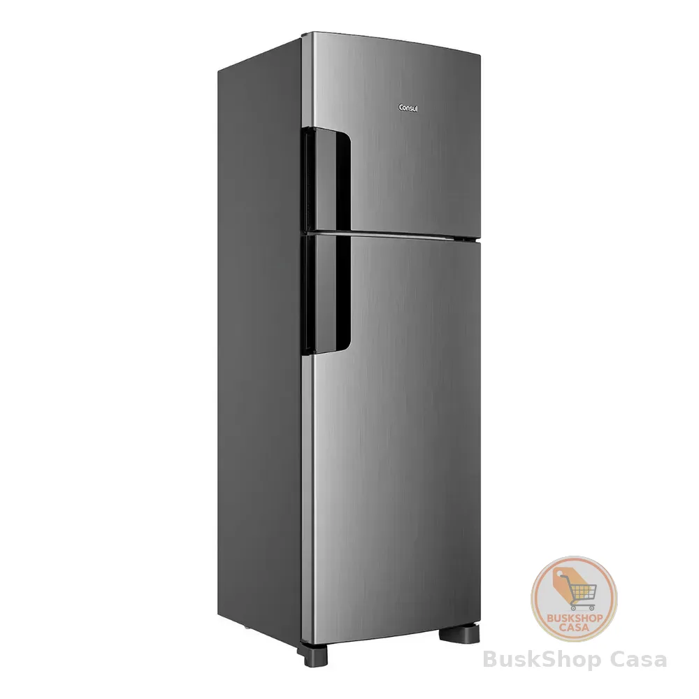 Geladeira Consul Frost Free 377 Litros Duplex Inox - Crm44mk 127v