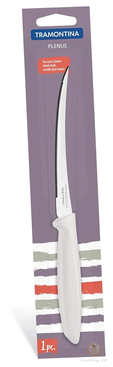 Tramontina 23428135 Faca para Tomate 5", Branco