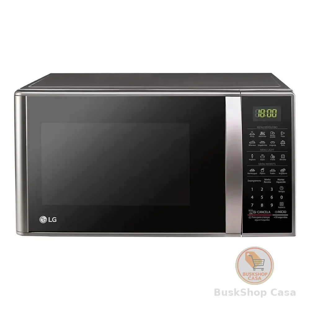 Forno Micro-ondas LG Ms3043br Com Função Manter Aquecido 220v