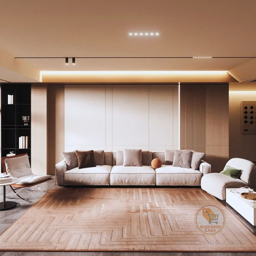 Tapete de Sala Gigante 2,00m x 3,00m Itália Aveludado Premium Várias Cores Antiderrapante Moderno