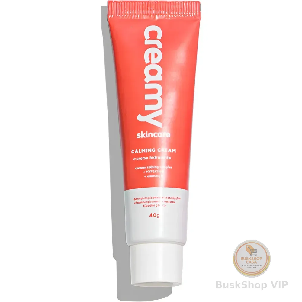 Creamy Skincare Calming Cream 40g | Acalma A Pele Sensibilizada, Alívio Rápido Em Casos De Vermelhidão, Rápida Absorção | Todos Os Tipos De Pele, Especialmente Sensíveis Todo Tipo De Pele Dia/noite