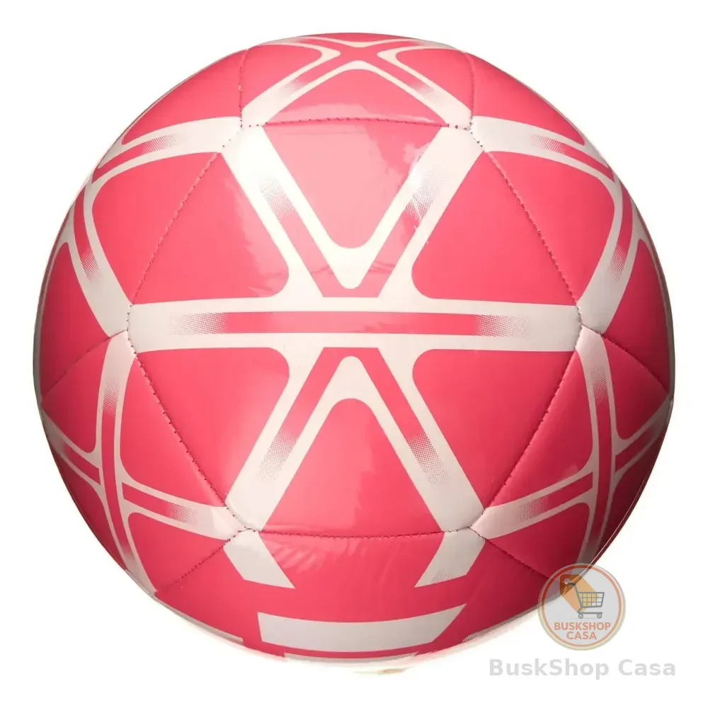 Bola De Futebol Campo Starlancer Club adidas Rosa/branco