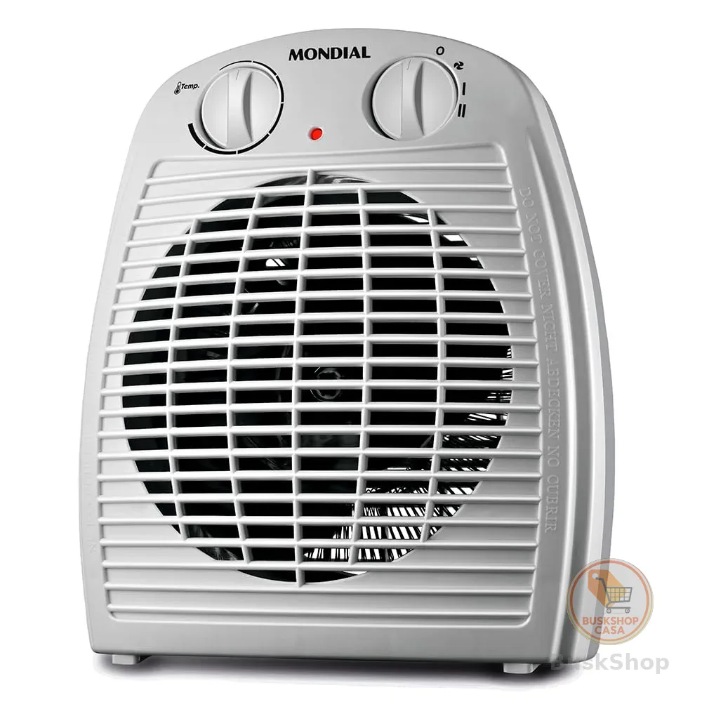 Aquecedor A Ar, Mondial, Cinza/Branco, 2000W, 220V - A-08