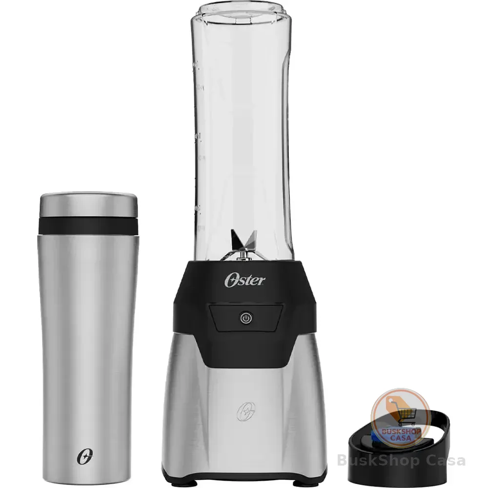 Blender Power Inox Oster Com 2 Jarras To Go Cor Prateado 127v