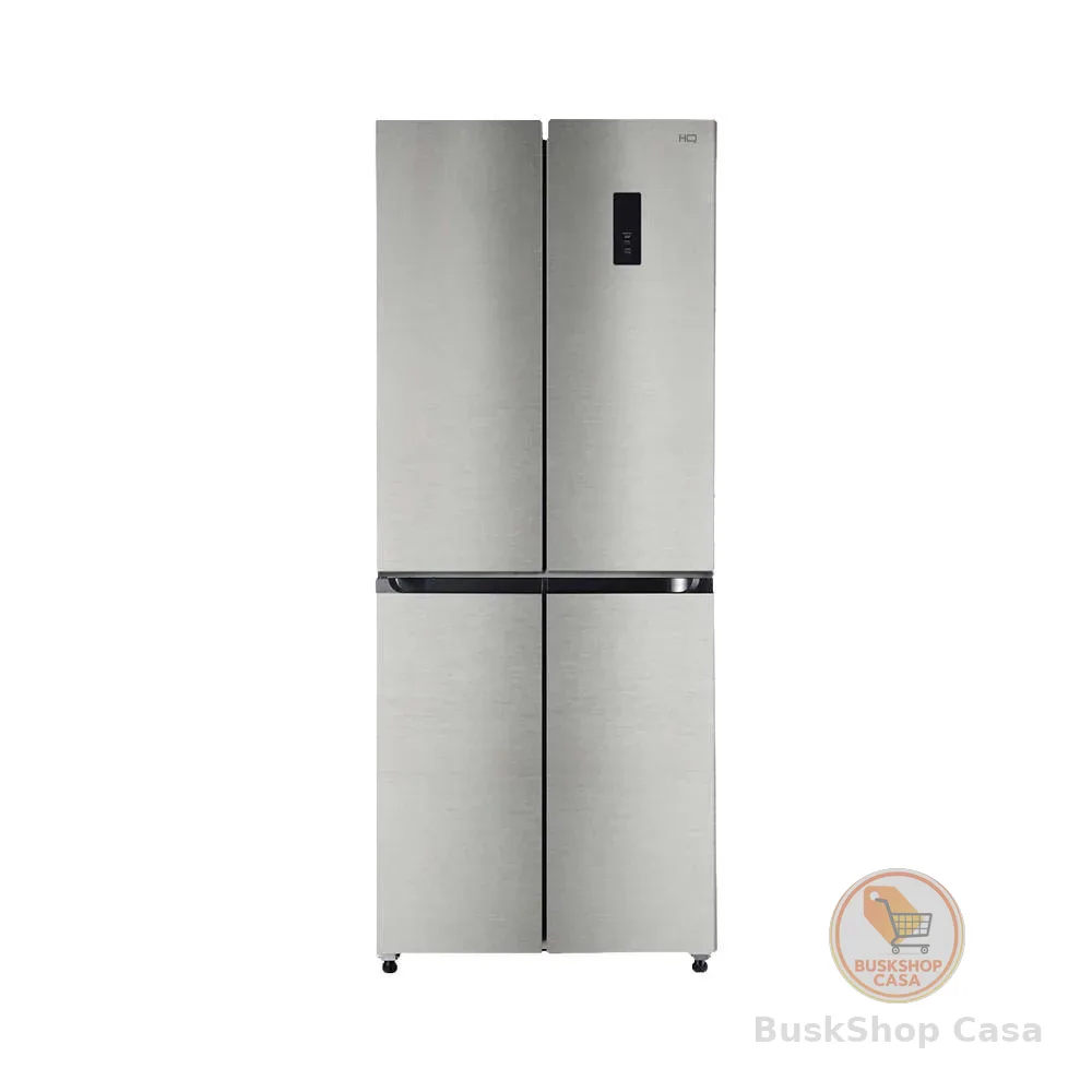 Geladeira Refrigerador HQ Frost Free Inverter Multidoor 426 Litros Inox HQ-426MDFF
