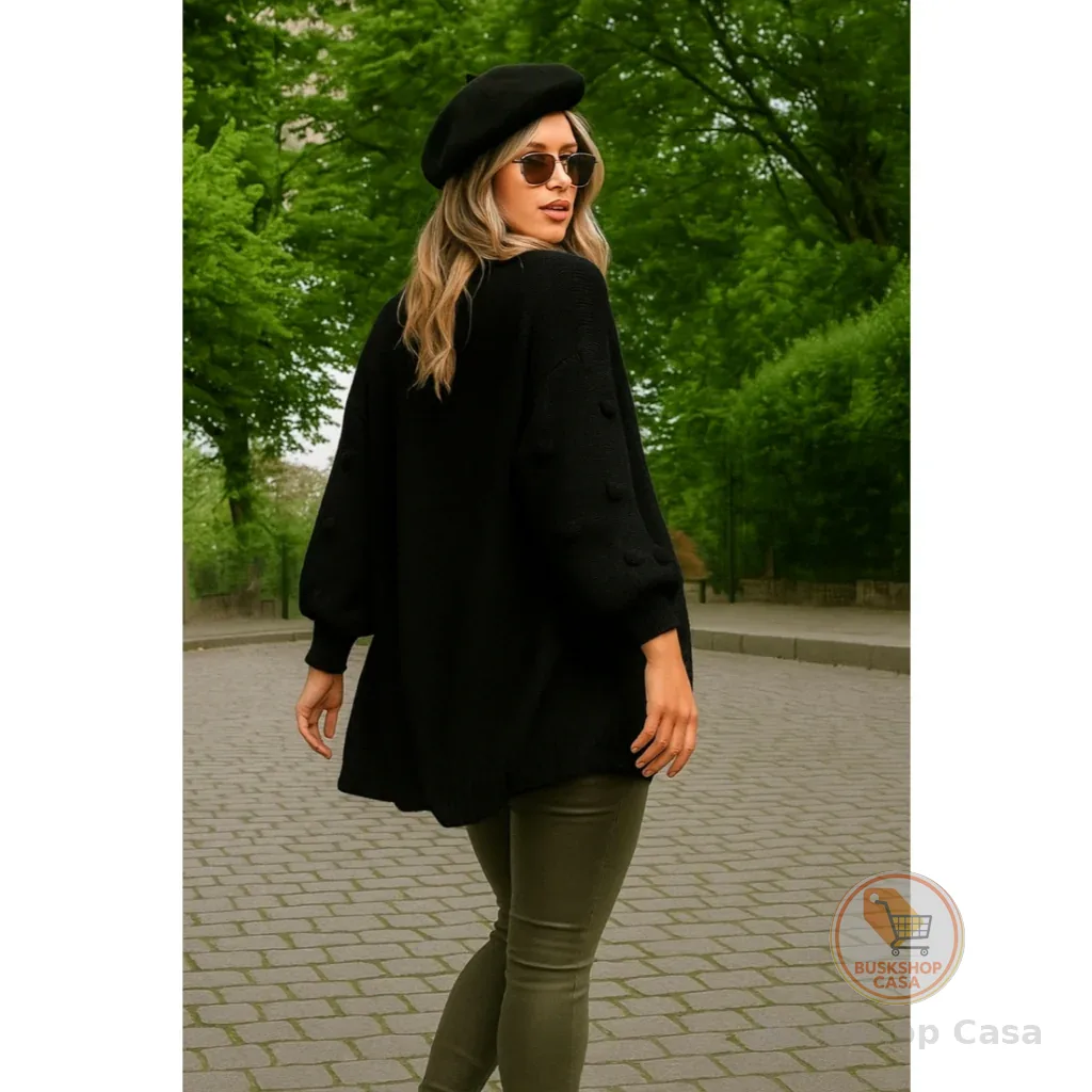 Casaco de Tricô Feminino Casaco Plus Size Feminino Cardigan Plus Size Feminino Cardigan Feminino Roupa de Frio Feminia