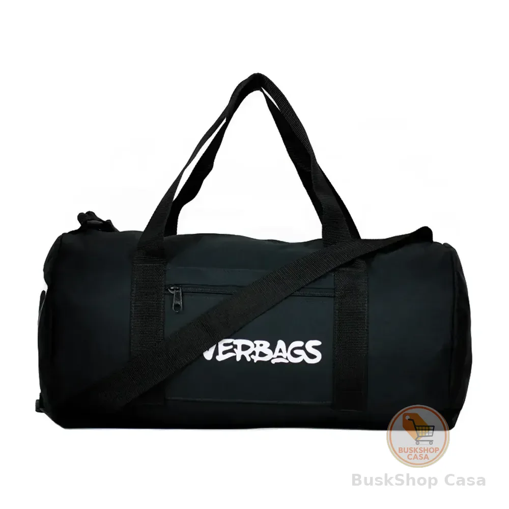 Mala Streetbag Treino Bolsa Academia Fitness Multiuso Estilo Esportiva Preta Preto