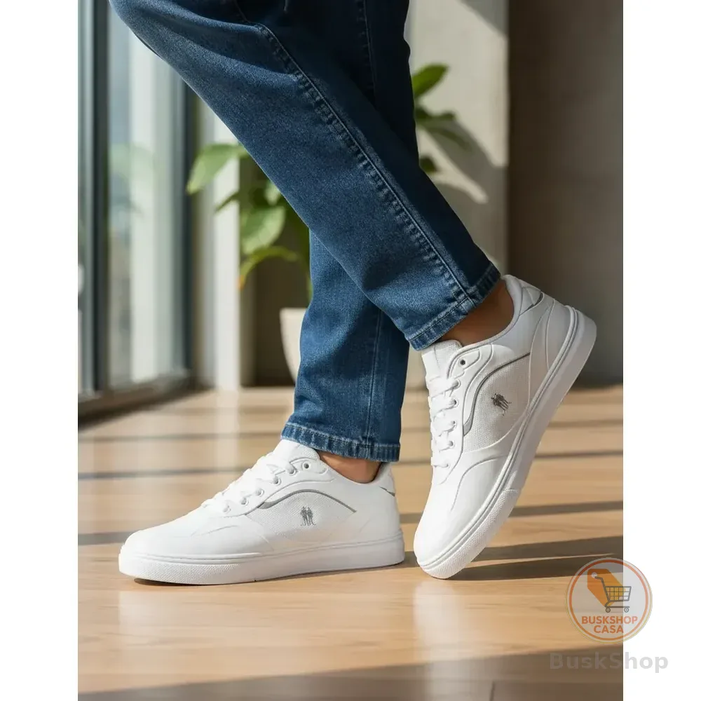 Tênis Casual Street Polo Wear Branco 41 Br