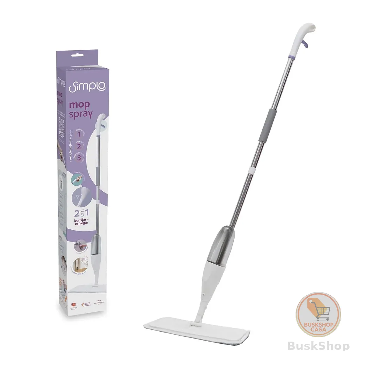 Simplo - Mop Spray com Gatilho e Dispenser