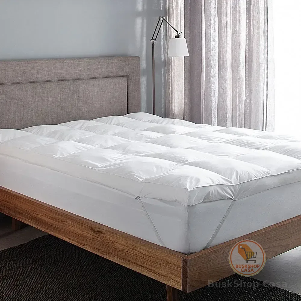 Pillow Top Casal Buddemeyer Vision Fill Branco Branco Casal
