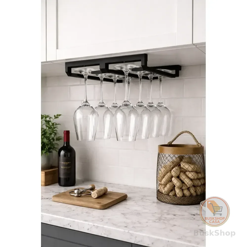 Suporte Porta Taças De Vinho PI Armário