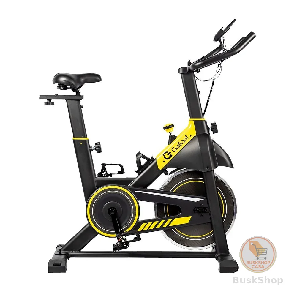 Bicicleta Ergométrica Spinning Magnética Gallant Elite Roda de Inércia 13 kg (GSB13HMGA-PT)