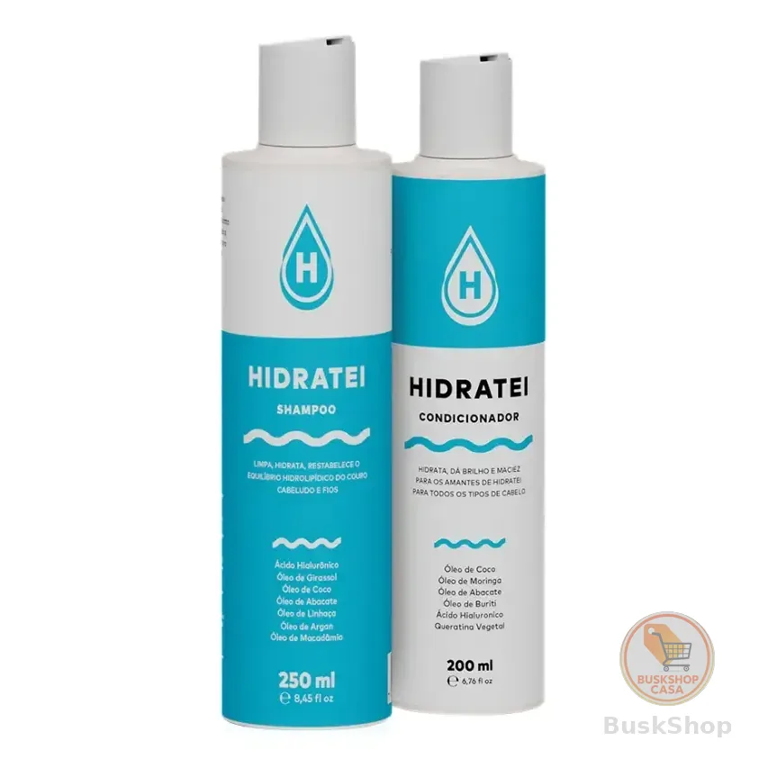 Kit Shampoo E Condicionador Hidratei Para Fios Revitalizados