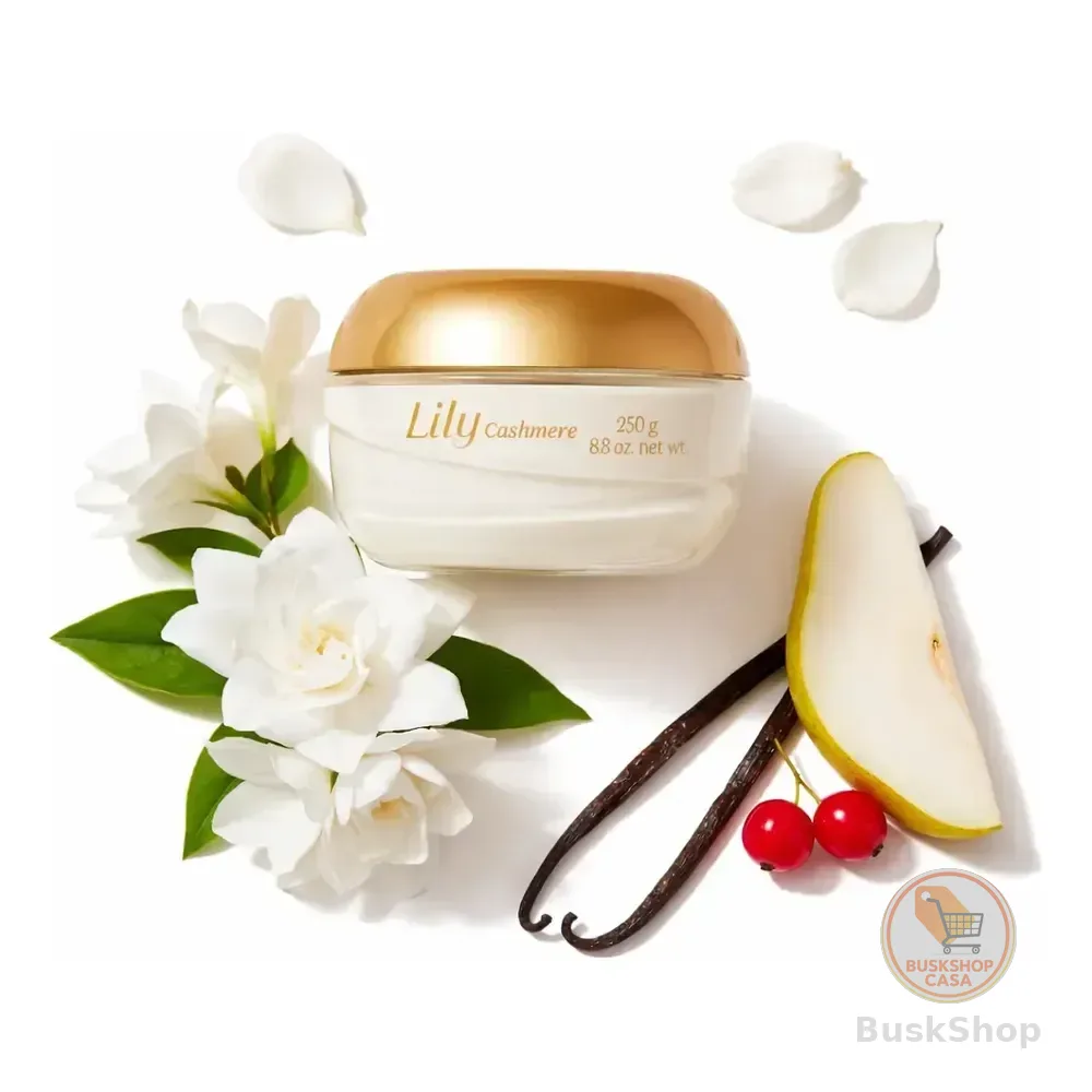 O Boticário Lily Cashmere Creme Acetinado 250g Lírio