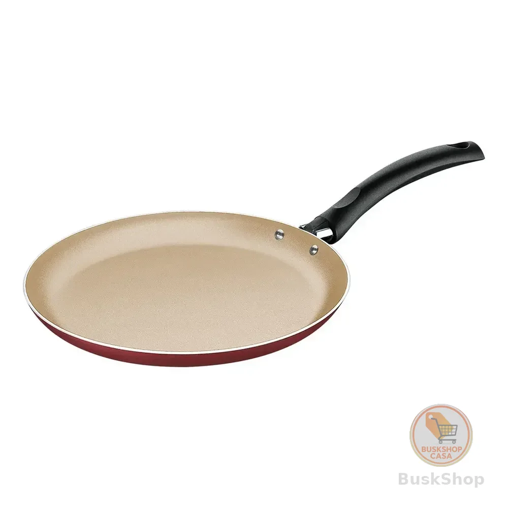 Panquequeira Tapioqueira 22cm Tramontina Antiaderente Vermelho
