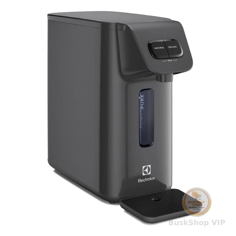 Purificador Electrolux Eletrônico Compacto Efficient Painel Mecânico Bivolt Cinza (PE15X)