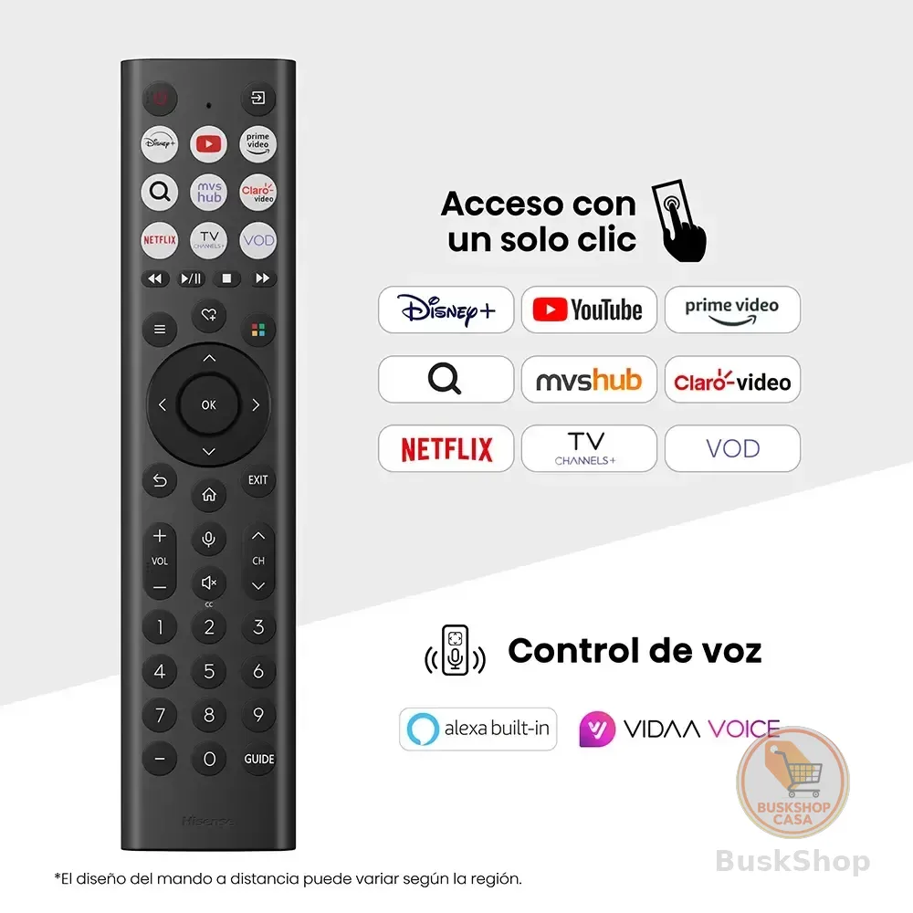 Smart Tv Hisense De 65 Polegadas Vidaa 65u6qv Uled 4k