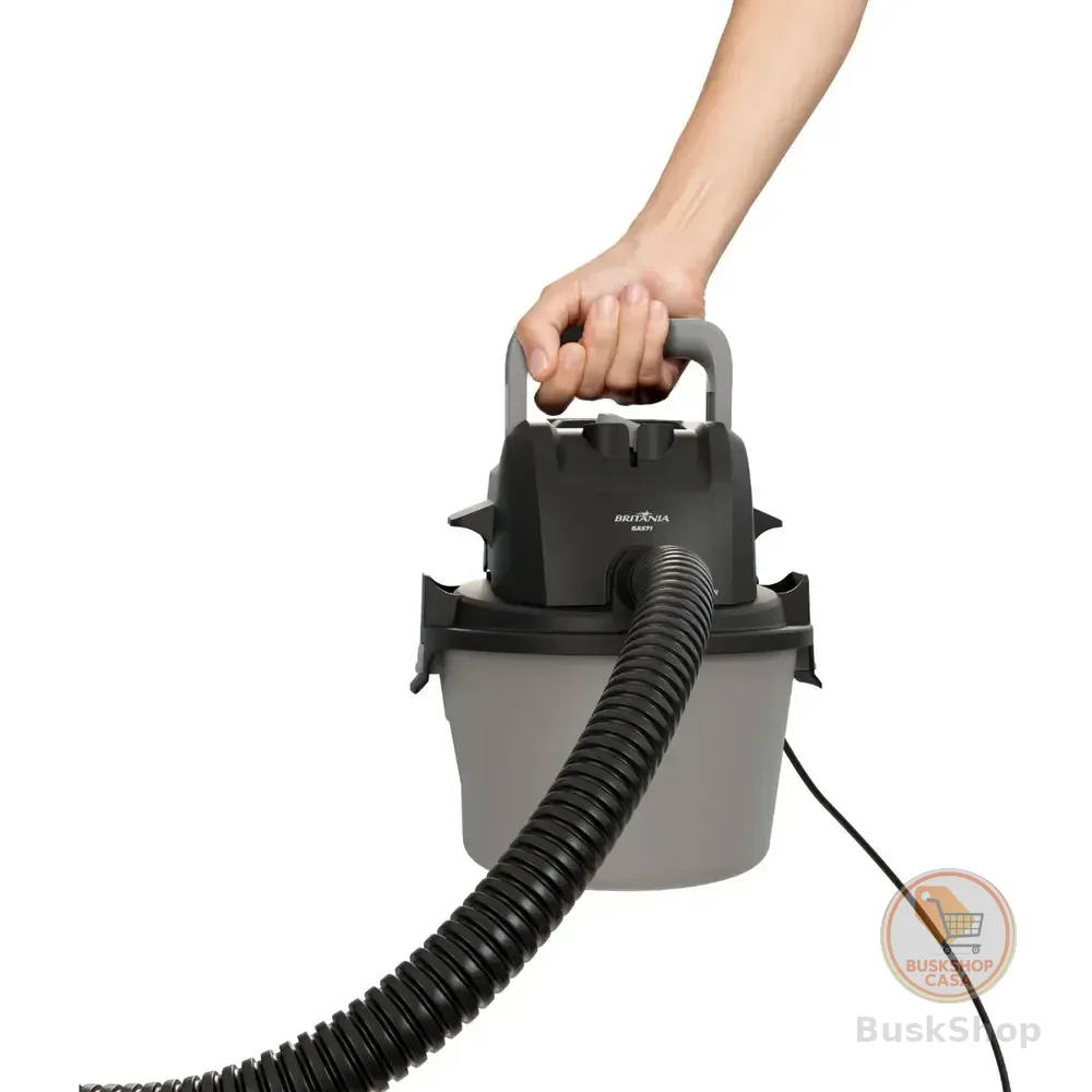 Aspirador De Pó E Água Britânia 6l 1500w Bas71 Cinza 127v