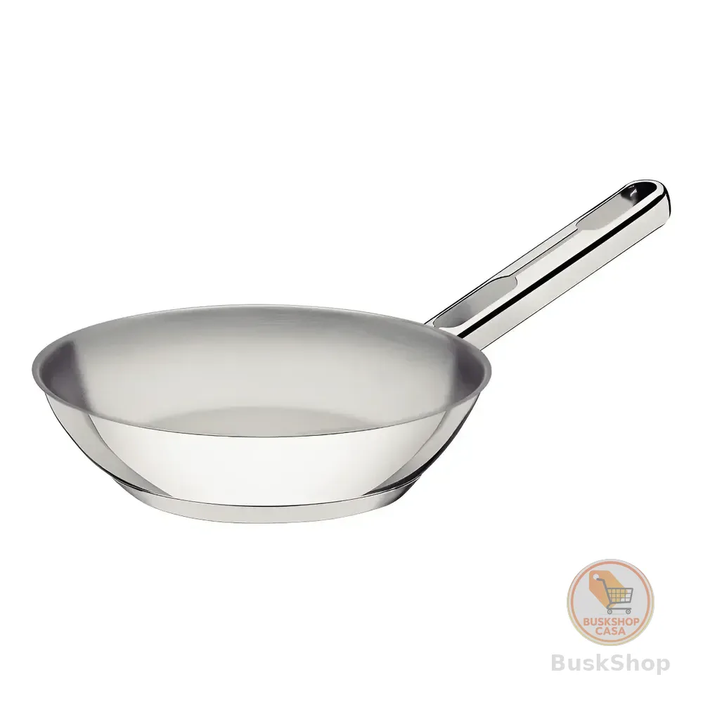 Frigideira Allegra Fundo Triplo 24 Cm 2,1 L Inox Tramontina Cor Cinza