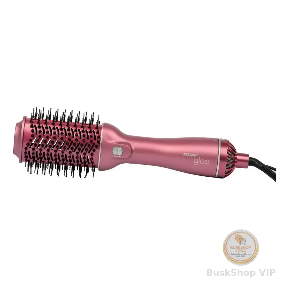 Taiff Escova Secadora Gloss Bivolt Rose Rosa